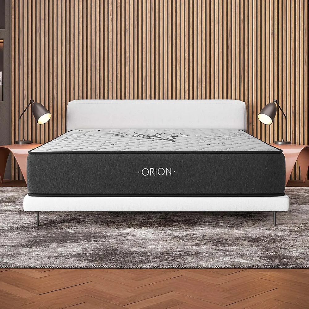 Matelas 160x200 Orion - Mousse Mémoire de Forme - Blue Latex - Épais 30 cm - 7 zones - Réversible face été/hiver - Confort Ferme>Cosmos Discount