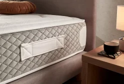Simpur Low Cost Matelas 140x200 Royal Madeira, ressorts ensachés Healthy Spring, 25 cm, confort HR multizone, ferme et doux, anti-vibrations* Matelas