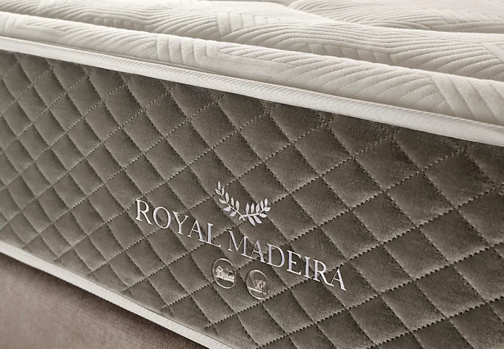Simpur Low Cost Matelas 140x200 Royal Madeira, ressorts ensachés Healthy Spring, 25 cm, confort HR multizone, ferme et doux, anti-vibrations* Matelas