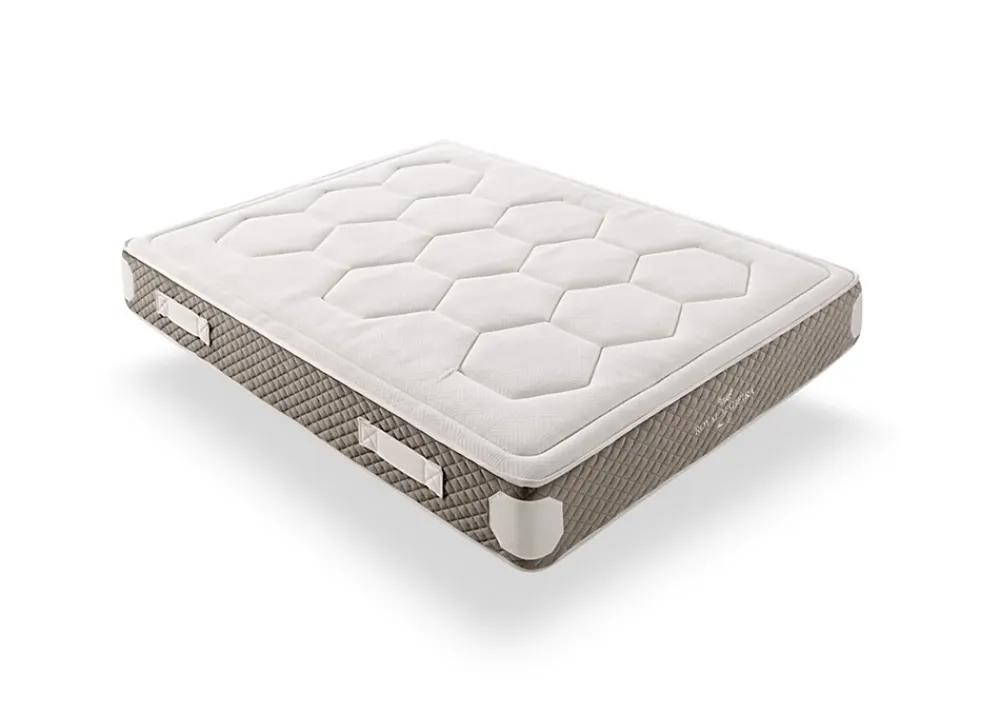 Simpur Low Cost Matelas 140x200 Royal Madeira, ressorts ensachés Healthy Spring, 25 cm, confort HR multizone, ferme et doux, anti-vibrations* Matelas