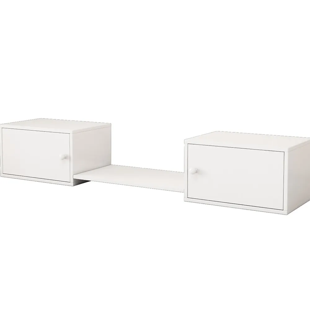 Meuble à chaussures 189x40x34,5 cm, multifonction, utilisable avec lit superposé, blanc>Fortuna lai Hot