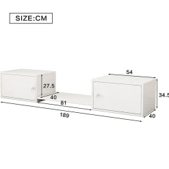 Meuble à chaussures 189x40x34,5 cm, multifonction, utilisable avec lit superposé, blanc><noscript><img width=