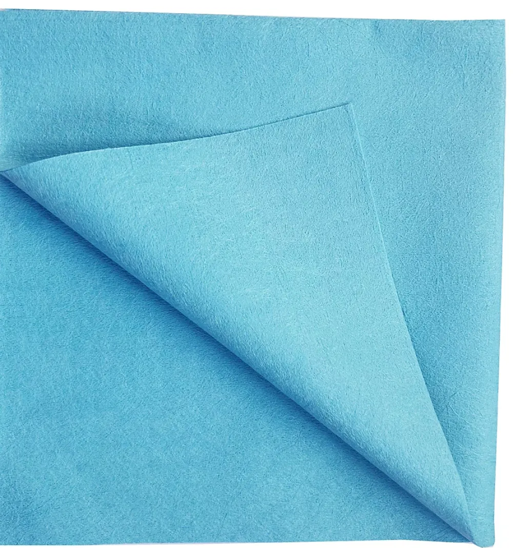 Microfibre Non Tissé 140G 38X40 cm (Sachet De 5) - Guialto - Bleu - l40- L0.1- P0.1- h0.1* Eponge