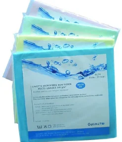 Microfibre Non Tissé 140G 38X40 cm (Sachet De 5) - Guialto - Vert - l40- L0.1- P0.1- h0.1> Online
