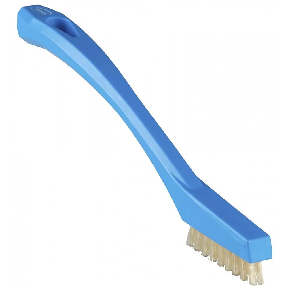 Vikan Mini-brosse avec fibres résistantes à la chaleur 205 mm Très dur Bleu* Brosse De Nettoyage