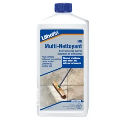 Lithofin MN Multi-Nettoyant - Nettoyant pierre naturelle - - 1 L* Nettoyant Et Entretien Pour Sol