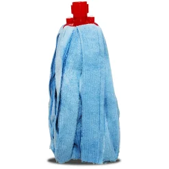 Juanio Mop, serpillère à franges pour balai, recharge vadrouille, tête de rechange, tête de balai en microfibre super absorbante- H 30 cm* Serpillère