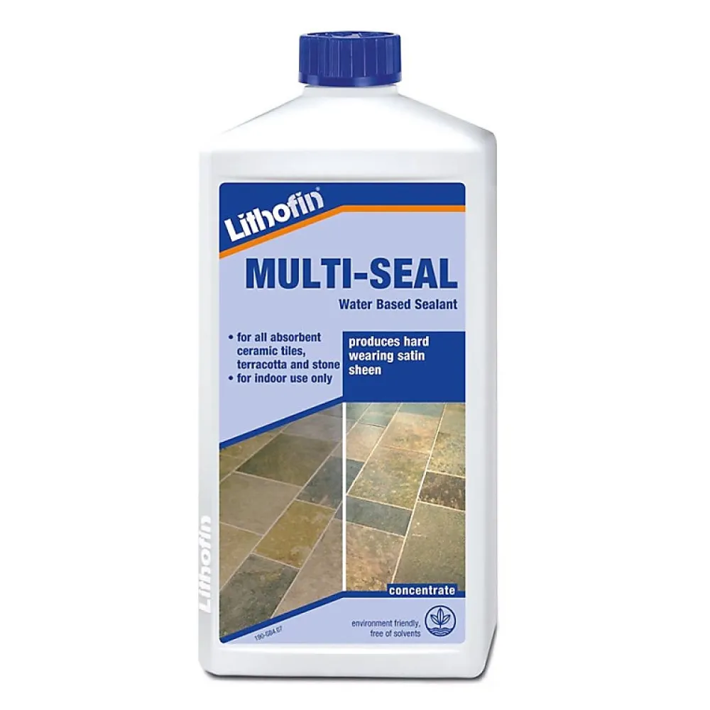 Lithofin MULTI-SEAL - Film protecteur satiné pour surfaces sollicitées - - 1 L* Nettoyant Et Entretien Pour Sol