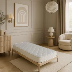 King Of Dreams Natura Baby Matelas 60x120 Haut de Gamme pour Bébé Densité 35 Kg/m3 - Hauteur 8 cm -* Matelas