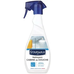 Starwax Nettoyant anti-calcaire Cabine de douche 500 ml* Nettoyant Pour Salle De Bains