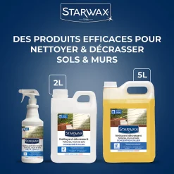 Nettoyant décrassant toitures, murs et sols gros nettoyage 5L><noscript><img width=