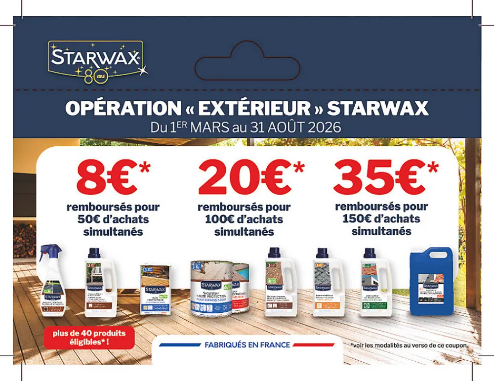 Nettoyant décrassant toitures, murs et sols gros nettoyage 5L>Starwax