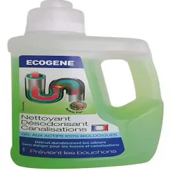 Ecogene Nettoyant desodorisant canalisations 1 L* Nettoyant Pour Wc