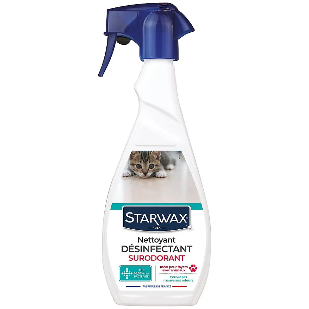 Nettoyant désinfectant suprodorant milieu animal 500ml>Starwax Sale