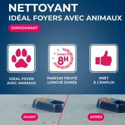 Nettoyant désinfectant suprodorant milieu animal 500ml><noscript><img width=