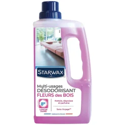 Starwax Nettoyant désodorisant multi-usages senteur fleur des bois 1L* Nettoyant Et Entretien Pour Sol