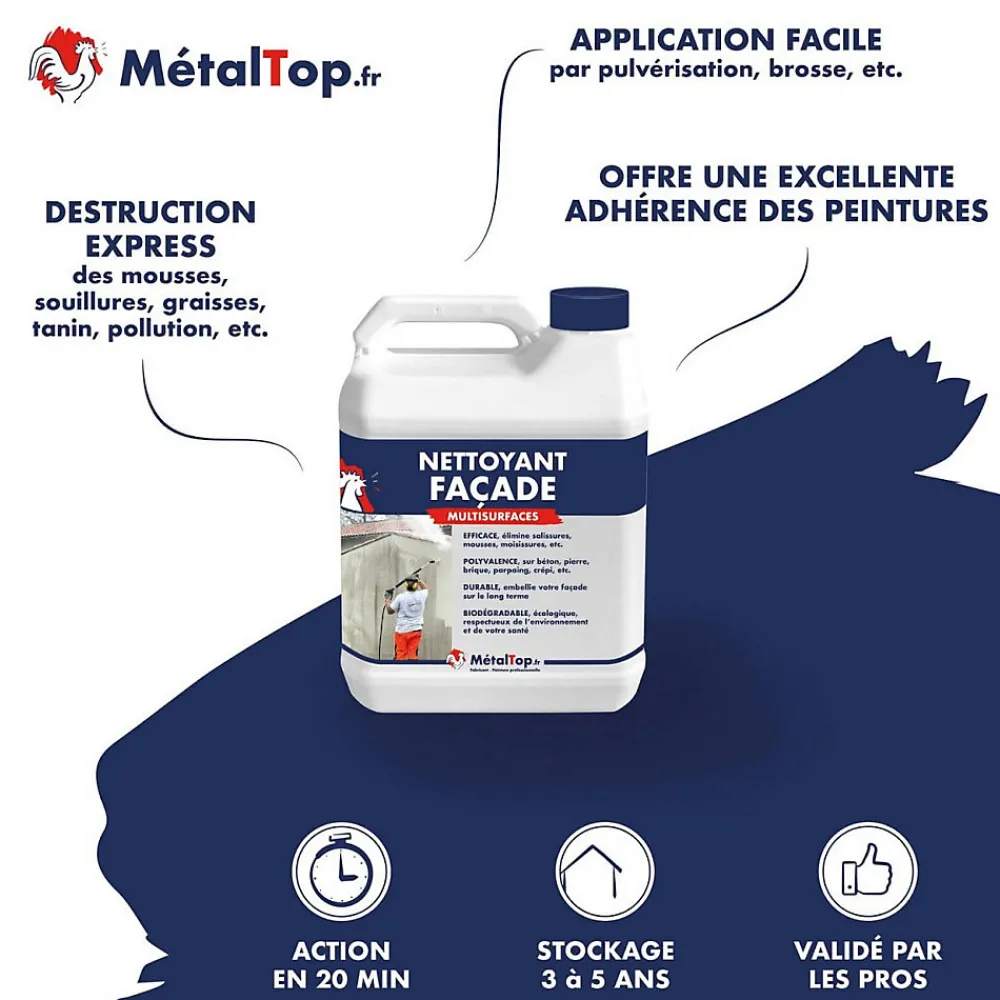 Nettoyant Facade - 60 L - Métaltop>Metaltop Online
