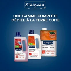 Starwax Nettoyant raviveur tomettes et terres cuites 1L* Nettoyant Et Entretien Pour Sol