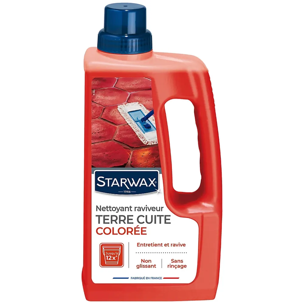 Starwax Nettoyant raviveur tomettes et terres cuites 1L* Nettoyant Et Entretien Pour Sol