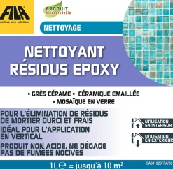 Nettoyant résidus époxy 1L intérieur et extérieur><noscript><img width=