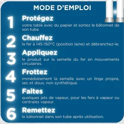 Nettoyant semelle fer à repasser 2x20 g><noscript><img width=