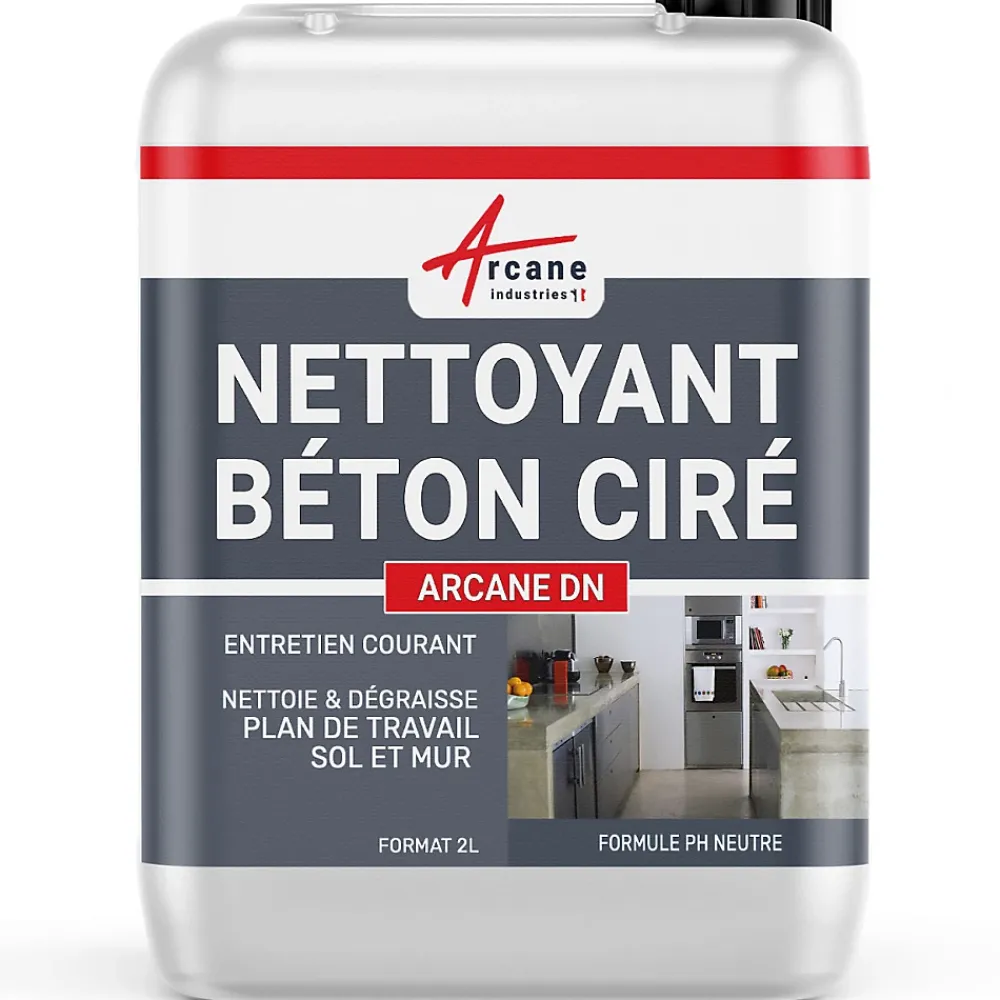 Arcane Industries Nettoyant spécial béton ciré - 2 L -* Nettoyant Et Entretien Pour Sol