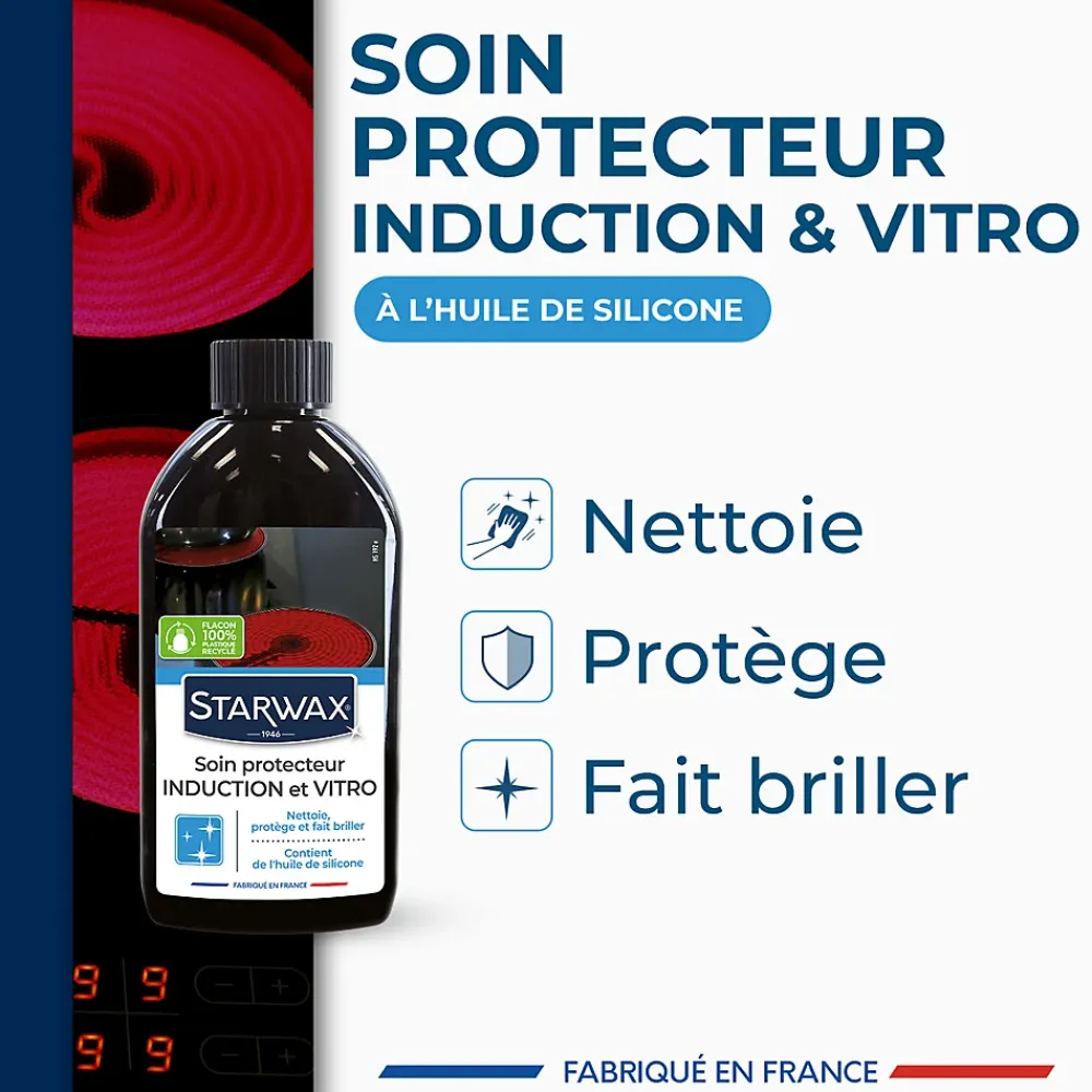 Starwax Nettoyant spécial plaques vitrocéramiques 250ml* Nettoyant Pour Cuisine