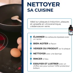 Starwax Nettoyant spécial plaques vitrocéramiques 250ml* Nettoyant Pour Cuisine