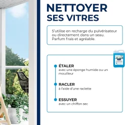 Starwax Nettoyant spécial vitres anti-traces à l'alcool 5L* Nettoyant Pour Vitres