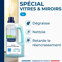 Nettoyant spécial vitres anti-traces à l'alcool 1L>Starwax Hot
