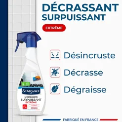 Starwax Nettoyant surpuissant multi surfaces 500 ml* Nettoyant Pour Cuisine|Produit Multi-Usages