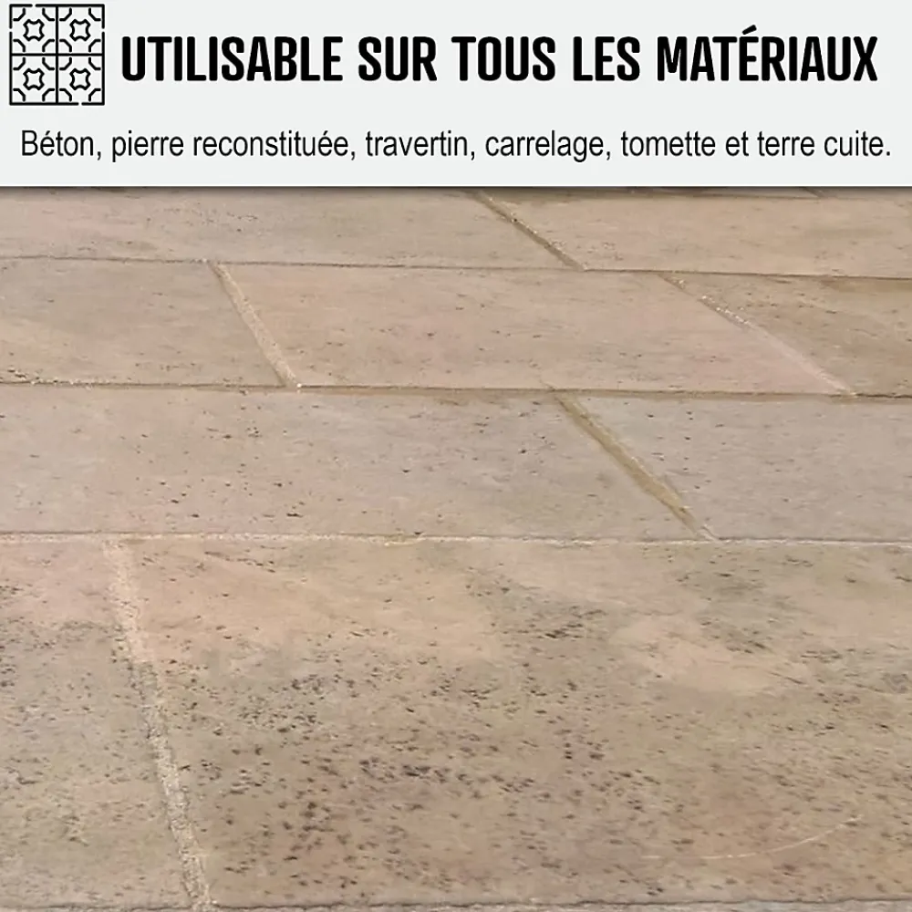 Arcane Industries Nettoyant terrasse professionnel rapide pavé autobloquant pierre béton - 200 L -* Nettoyant Et Entretien Pour Sol
