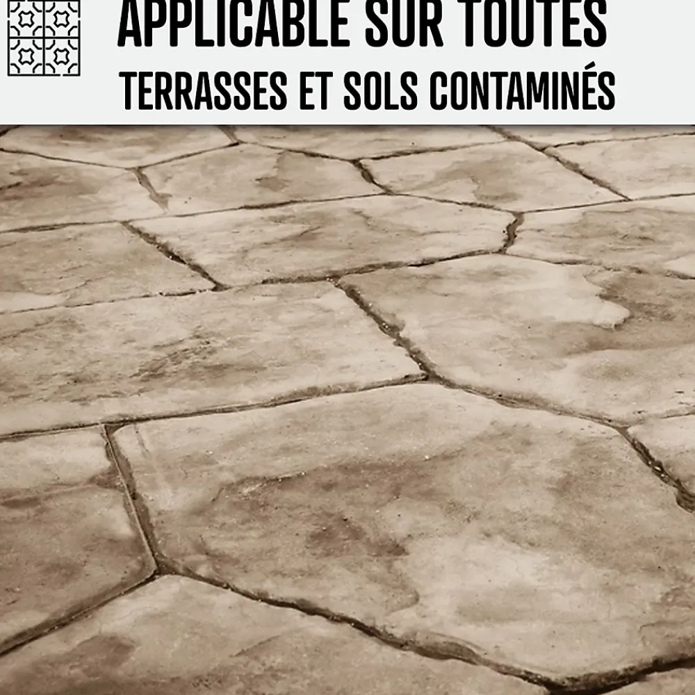 Arcane Industries Nettoyant terrasse professionnel rapide pavé autobloquant pierre béton - 200 L -* Nettoyant Et Entretien Pour Sol