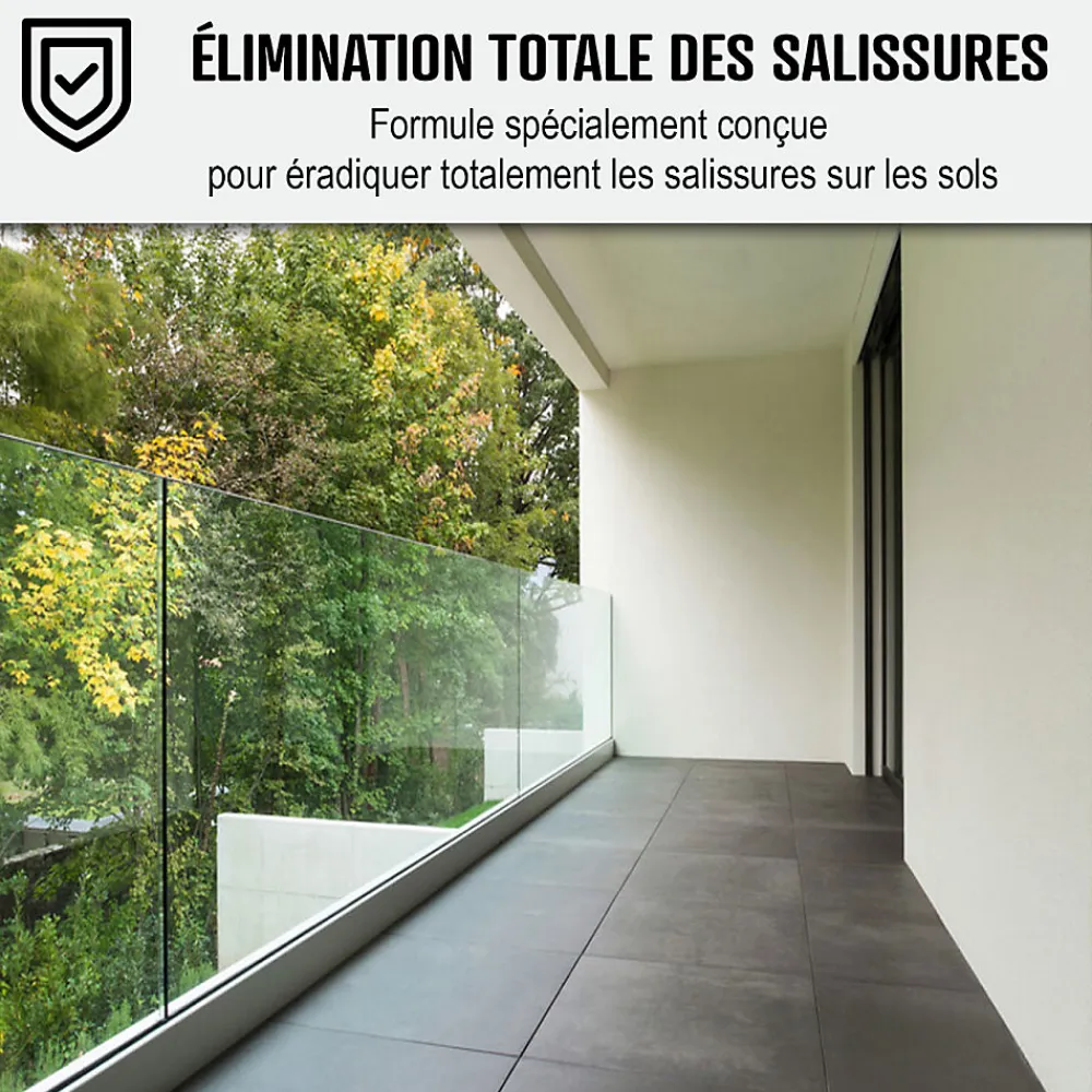 Nettoyant terrasse professionnel rapide pavé autobloquant pierre béton - 5 L ->Arcane Industries
