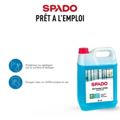 Spado Nettoyant vitres - séchage rapide 5L Sapdo* Nettoyant Pour Vitres
