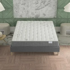 November Sleep Matelas Ressorts Ensachés 140x200 cm GALICE, Accueil Mémoire De Forme, 25 Cm D'épaisseur* Matelas