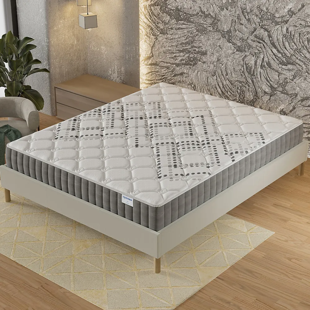 November Sleep Matelas Ressorts Ensachés 120x190 cm ELIHA Epaisseur 20 cm* Matelas