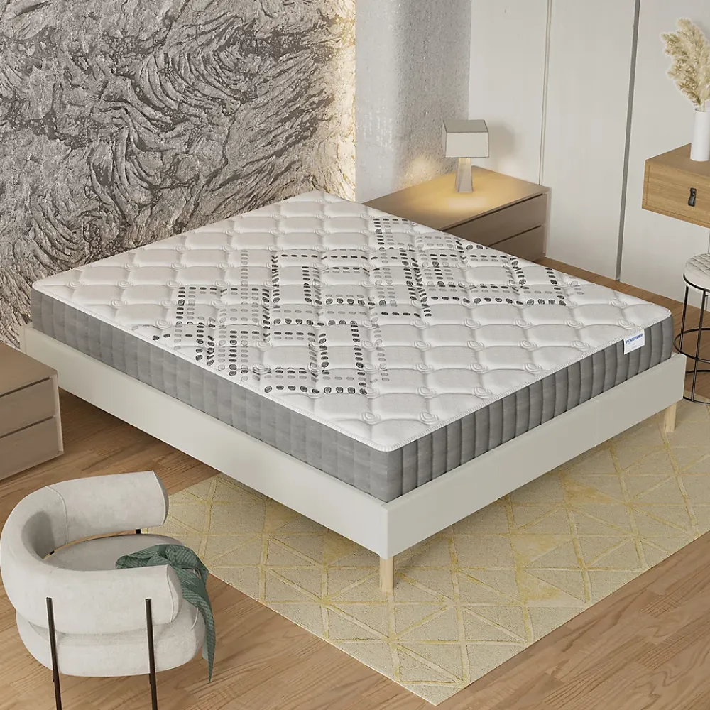 November Sleep Matelas Ressorts Ensachés 120x190 cm ELIHA Epaisseur 20 cm* Matelas