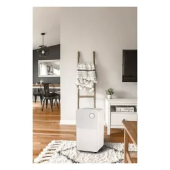 Deshumidificateur dair electrique - Extraction 12 litres/jour - Sechage du linge - Drainage continu - Affichage LED><noscript><img width=