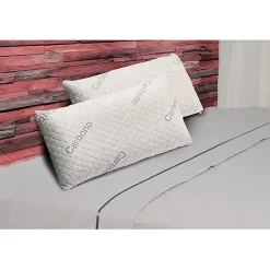 Eccox Oreiller - - Carbone - 60 x 40 cm - Fermeté moyenne - Housse amovible* Oreiller Mémoire De Forme