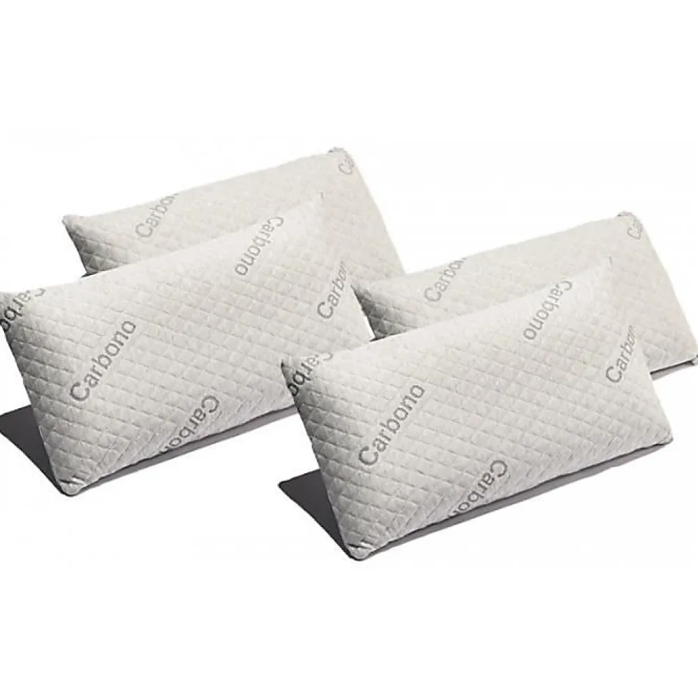 Eccox Oreiller - - Carbone - 90 x 40 cm - Fermeté Moyenne - Housse Amovible* Oreiller Mémoire De Forme