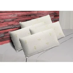 Oreiller - - Mousse à mémoire Soja - 70 x 40 cm - Ergonomique - Moyenne fermeté>Eccox Discount