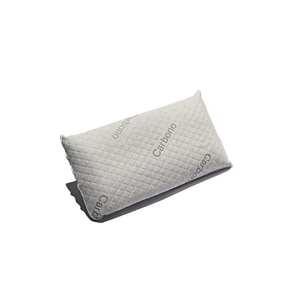 Eccox Oreiller - - Pack de 2 - 150 x 40 cm - Fermeté Moyenne - Mousse à Mémoire de Carbone* Oreiller Mémoire De Forme