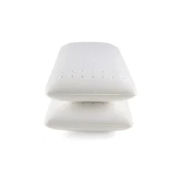 Eccox Oreiller - - Pack de 2 - Mousse à mémoire - 80x40 cm - Fermeté moyenne - Anti-acariens* Oreiller Mémoire De Forme