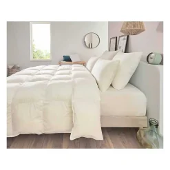 Toison d'Or Oreiller Carré Percale Traité ULTRAFRESH (65x65 cm - Blanc)* Couette