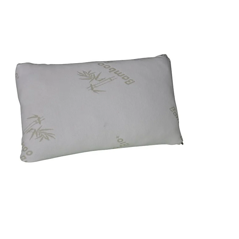 Oreiller de luxe en bambou Queen 50x76cm HG5076BM-blanc>Herzberg Online