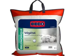 Dodo Oreiller ergonomique à mémoire de forme - 60x60 cm - VEGETAL* Oreiller Mémoire De Forme