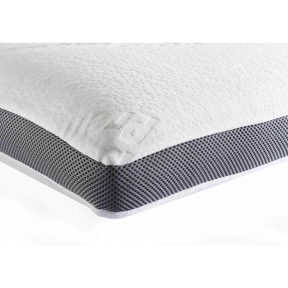 Herzberg Oreiller en bambou à mémoire de forme HG3D6040-WHT* Oreiller Mémoire De Forme