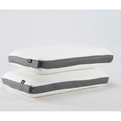 Herzberg Oreiller en bambou à mémoire de forme HG3D6040-WHT* Oreiller Mémoire De Forme