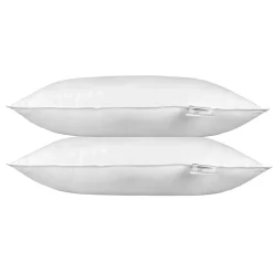 Oreiller en microfibre 40 x 80 cm - lot de 2 -><noscript><img width=